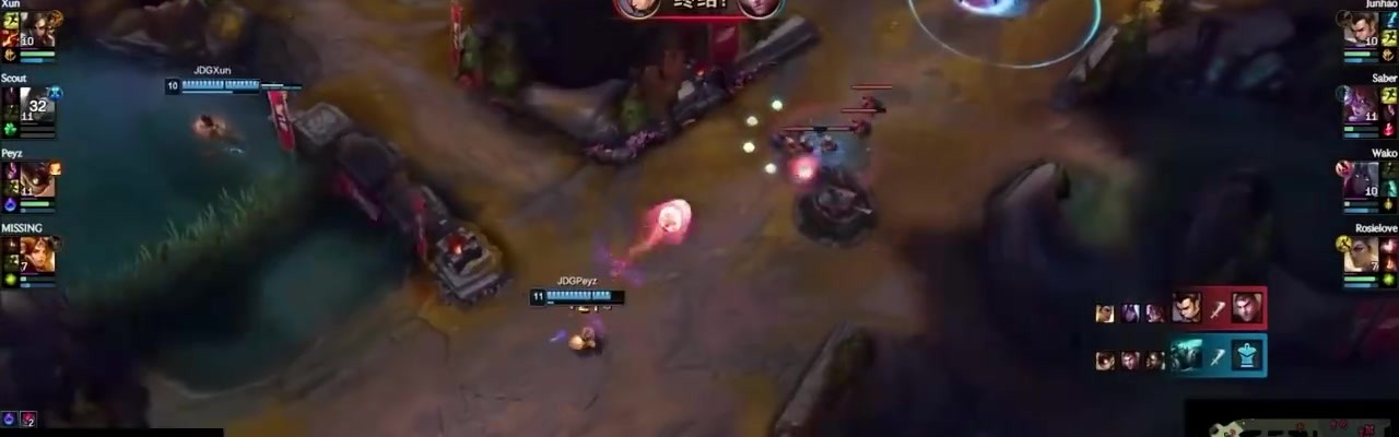 LOL官方评上周全球TOP5：KC下路德莱文一打二第一Clozer沙皇第二